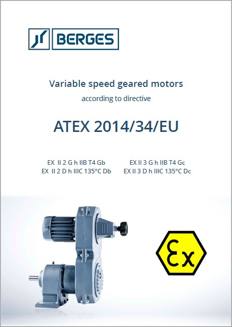 ATEX-Verstellgetriebemotoren sind explosionsgeschützt uns klassifizert